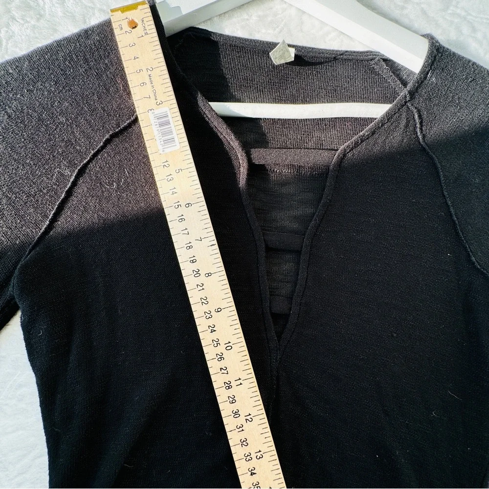 Freepeople. Intimately free. Size S. Sheer full sleeve with curved hem. NWOT - Picture 14 of 14